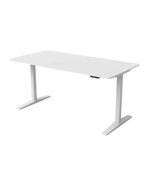Escritorio Kento 160 cm con regulación eléctrica blanco