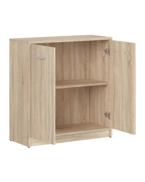 Armario Nepo Plus 80 cm de dos puertas roble sonoma