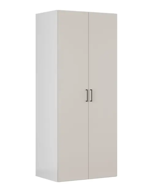 Шафа дводверна Flex 100 см кашемір