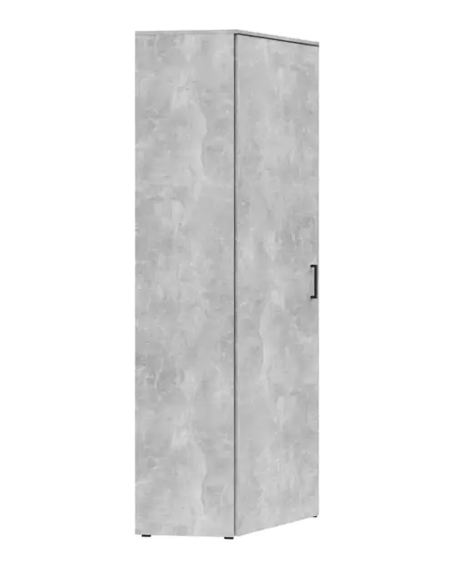 Estantería de esquina MultiDo 71,5x71,5 cm con puertas atelier claro