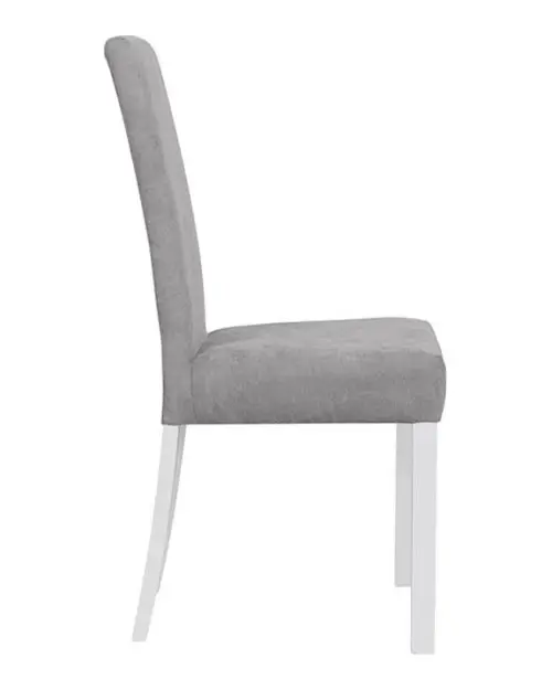 Стул мягкий Campel серый с белым