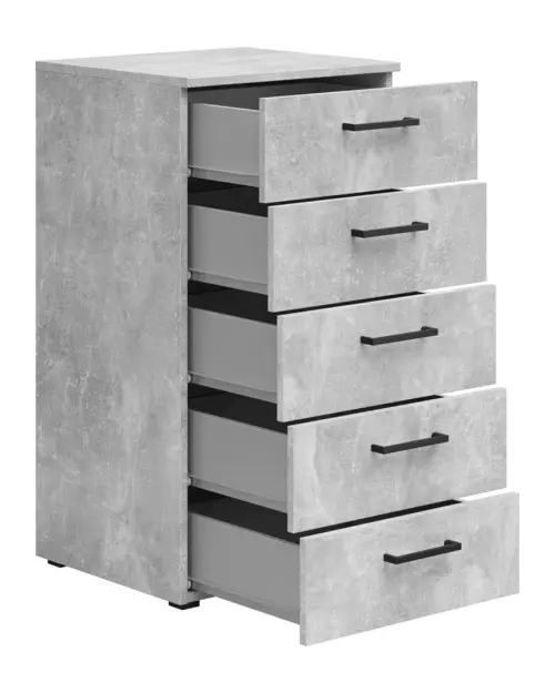 Cómoda MultiDo 45 cm con 5 cajones atelier claro