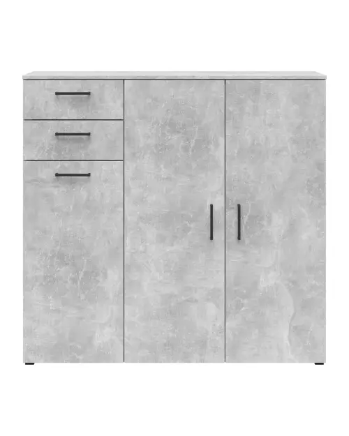 Cómoda MultiDo 120 cm con 3 puertas y 2 cajones atelier claro