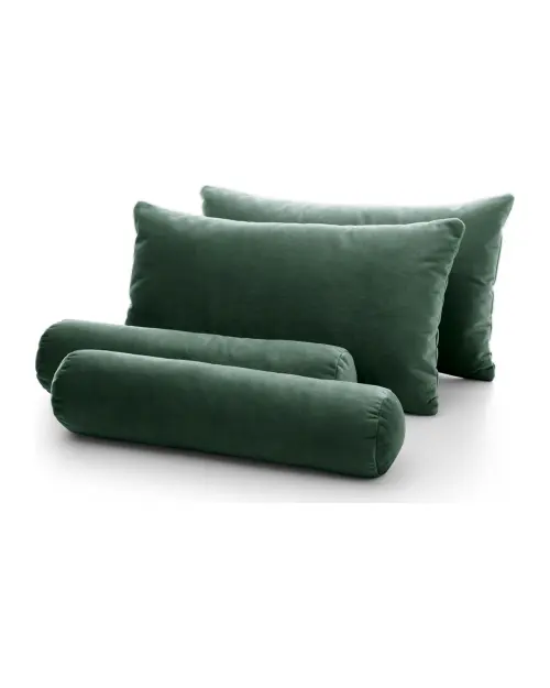 Juego de almohadas de cama Reve verdes