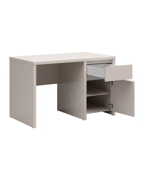 Письмовий стіл Kaspian 120 см з дверцятами та шухлядою кашемір