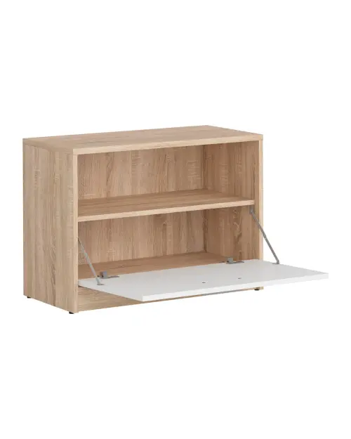 Zapatero Nepo Plus 70 cm roble sonoma/blanco