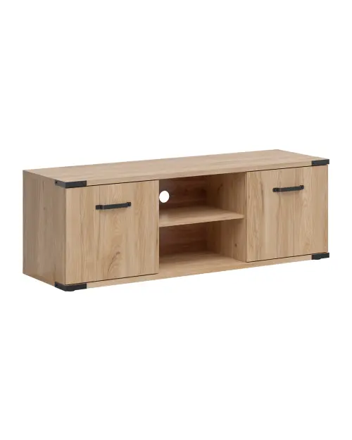 Mueble RTV Lara 150 cm con 2 puertas y estante fresno belarus