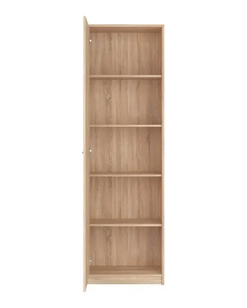 Estantería Nepo Plus 60 cm con puertas roble sonoma