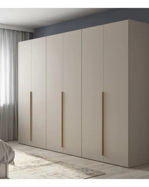 Armario de seis puertas Flex 300 cm cachemir