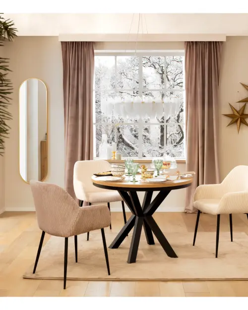 Стол раскладной Eland 100/150/200x100 дуб вотан