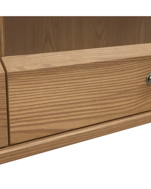 Vitrina colgante Bergen 156 cm con 3 puertas alerce sibiu dorado