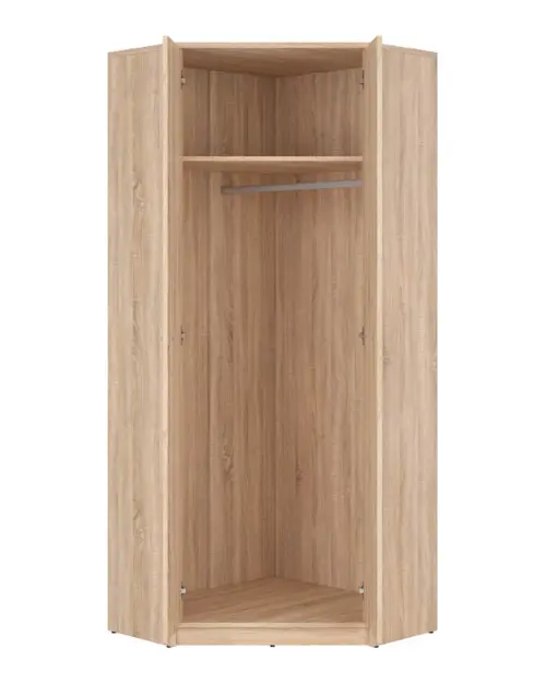 Armario de esquina Nepo Plus 80x80 cm roble sonoma