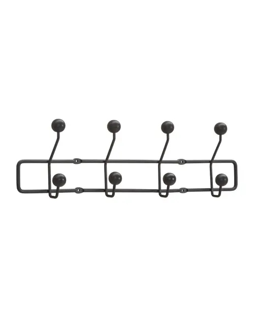 Colgador de pared Udo 52 cm negro