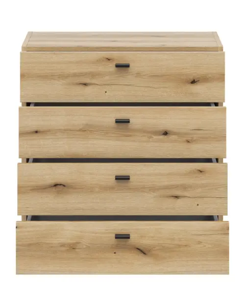 Cómoda System 64 con 4 cajones roble coast evoke