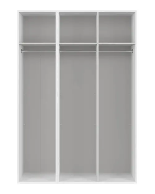 Modular wardrobe Flex 150 cm with doors white