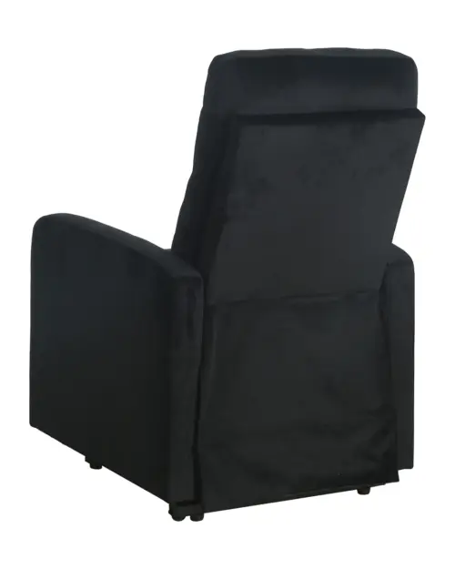 Traditional Grand armchair with relax function black