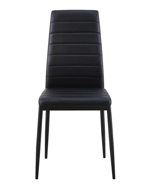 Стул мягкий Wani экокожа черный