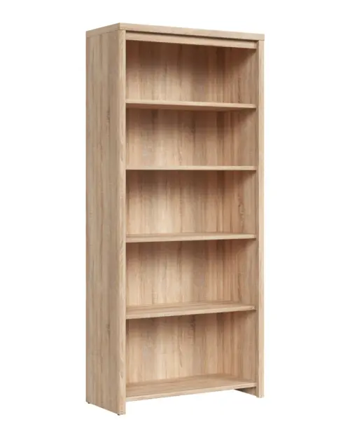 Стелаж Kaspian 90 см з 4 полицями дуб сонома