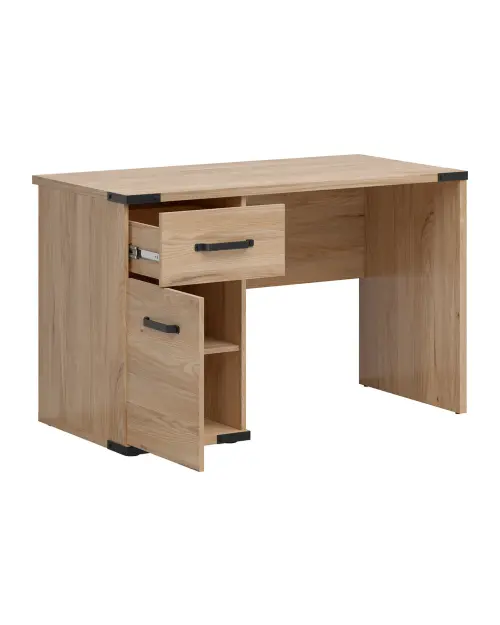 Escritorio Lara 117 cm con puerta y cajón fresno Belarus