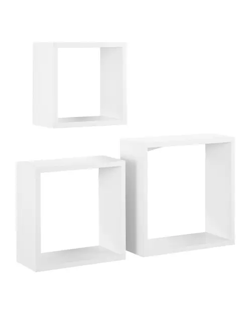 Настенная полка Trio набор из 3 шт. белый