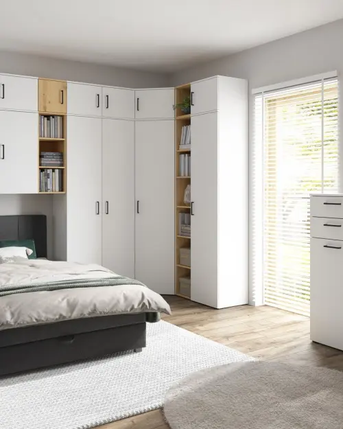 Estantería MultiDo 45 cm con 4 estantes claro atelier