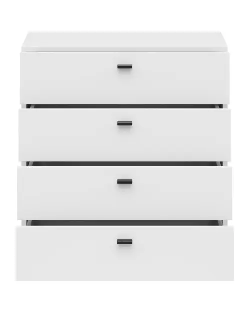 Cómoda System 64 con 4 cajones blanca