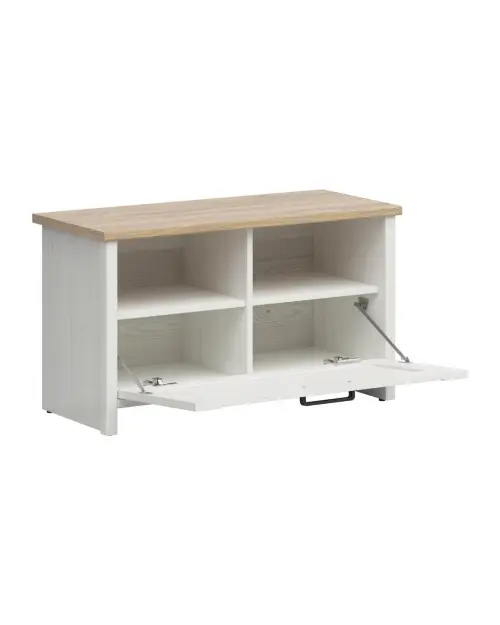 Zapatero Loksa 84 cm pino andersen blanco