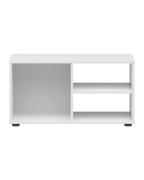 Mueble RTV Neno 80 cm con estantes blanco