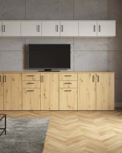 Armario MultiDo 80 cm de dos puertas atelier claro