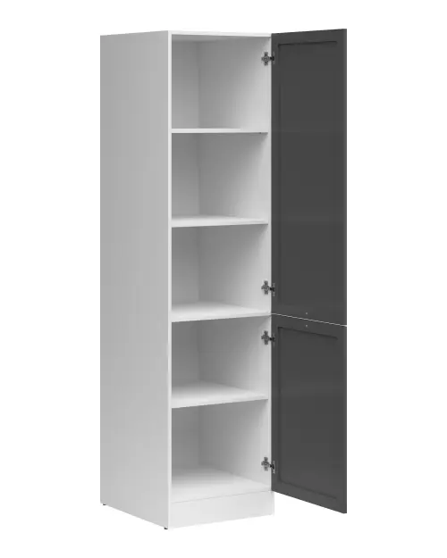 Armario de cocina alto Junona Line 50 cm derecha grafito