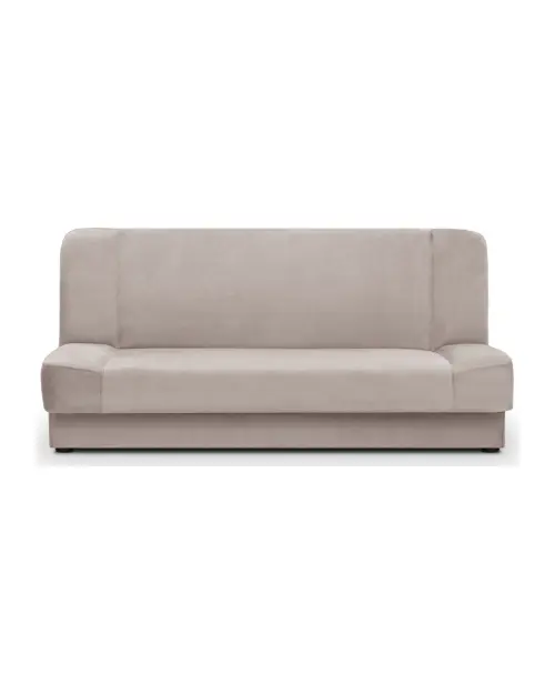 Three-seater sofa bed Lami with storage beige