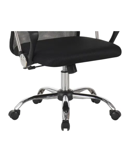 Silla giratoria Alex negra