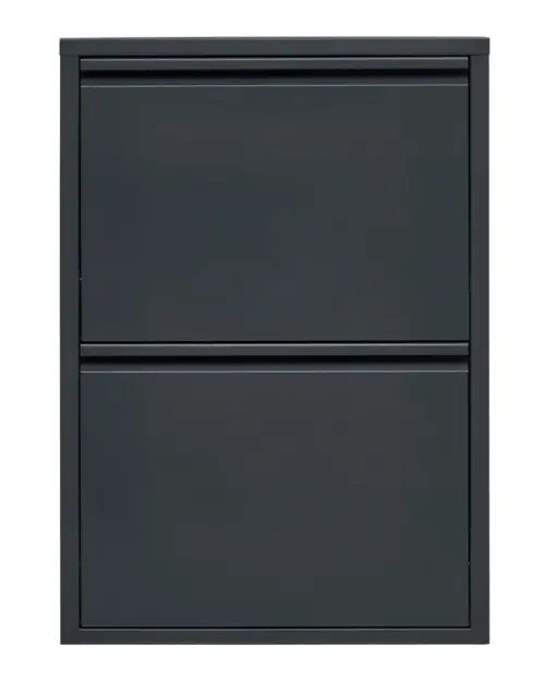 Zapatero Fly 50 cm con 2 puertas antracita