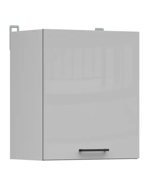Szafka kuchenna górna Junona Line 50 cm lewa/prawa jasnoszary połysk