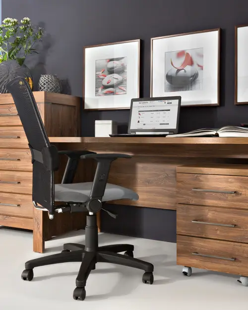 Cajonera Gent 42 cm con 3 cajones roble stirling