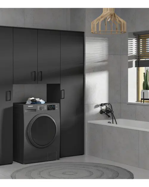 Estantería MultiDo 45 cm con puertas atelier claro