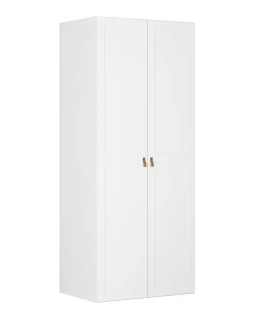 Two-door wardrobe Flex 100 cm white
