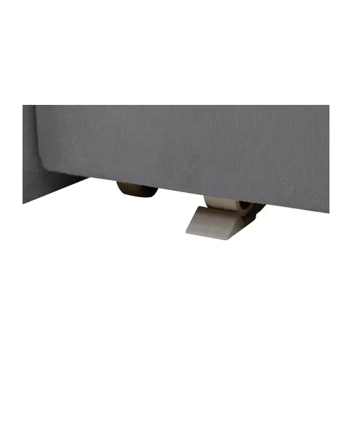 Диван двухместный Bunio III раскладной с ящиком серый