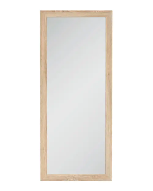 Espejo de pared Kaspian 116x49 cm marrón