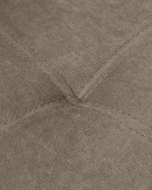 Two-seater sofa bed Bunio III with storage brown