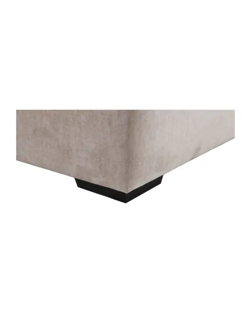 Кровать мягкая Bora 160x200 с контейнерами и основаниями taupe