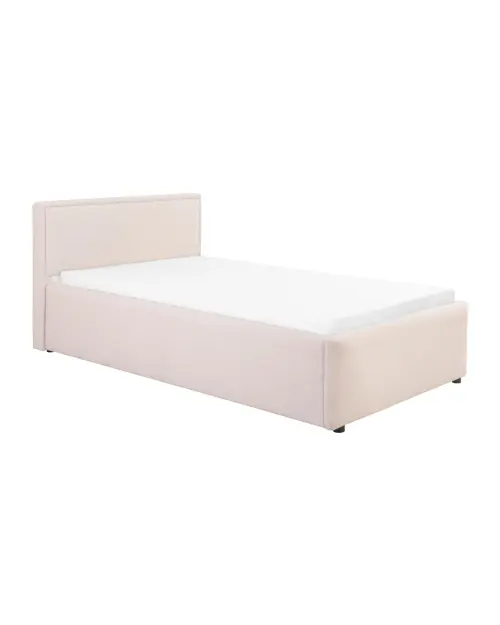 Upholstered bed Nedin 90x200 beige