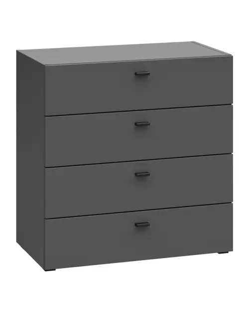 Cómoda System 64 con 4 cajones grafito