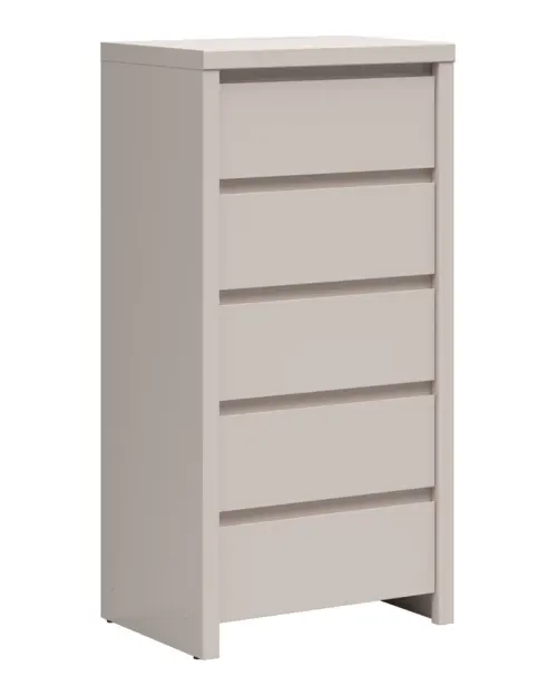 Комод Kaspian 56 см з 5 шухлядами кашемір