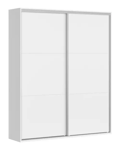 Armario de puertas correderas Flex 180 cm blanco
