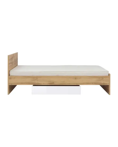 Cama Zele 90x200 roble wotan