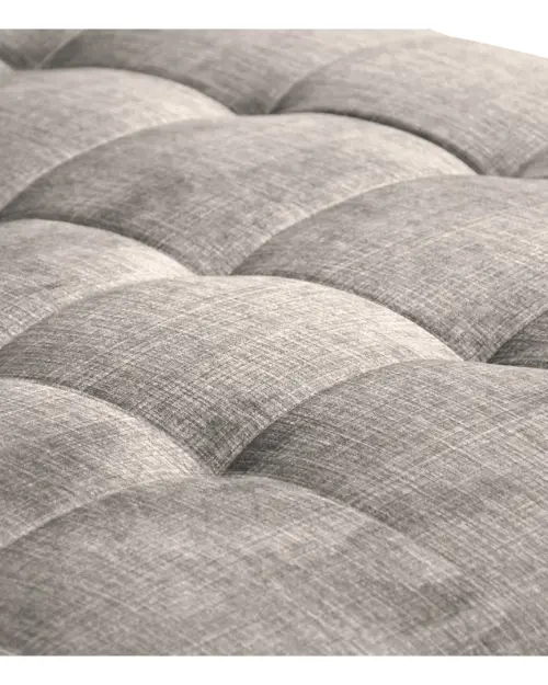 Right-hand corner sofa bed Aragon with adjustable headrest and seat beige