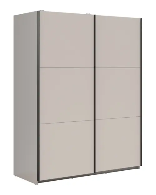 Armario de puertas correderas Tetrix 153 cm cachemir