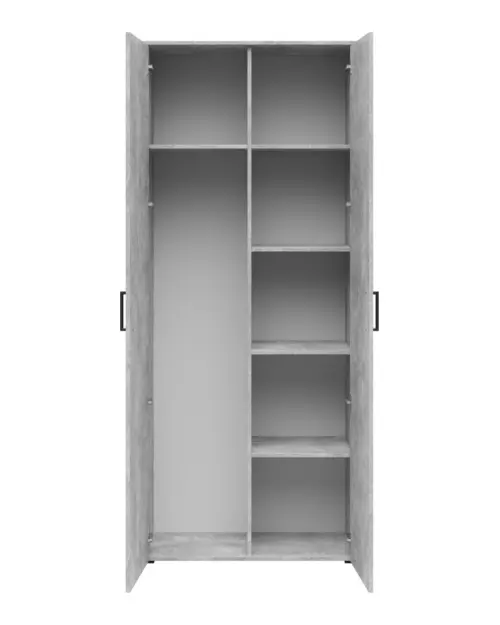 Estantería MultiDo 80 cm con 2 puertas atelier claro