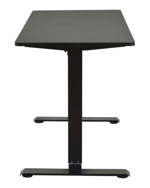 Escritorio gaming Emil 2 con regulación eléctrica 120 cm negro